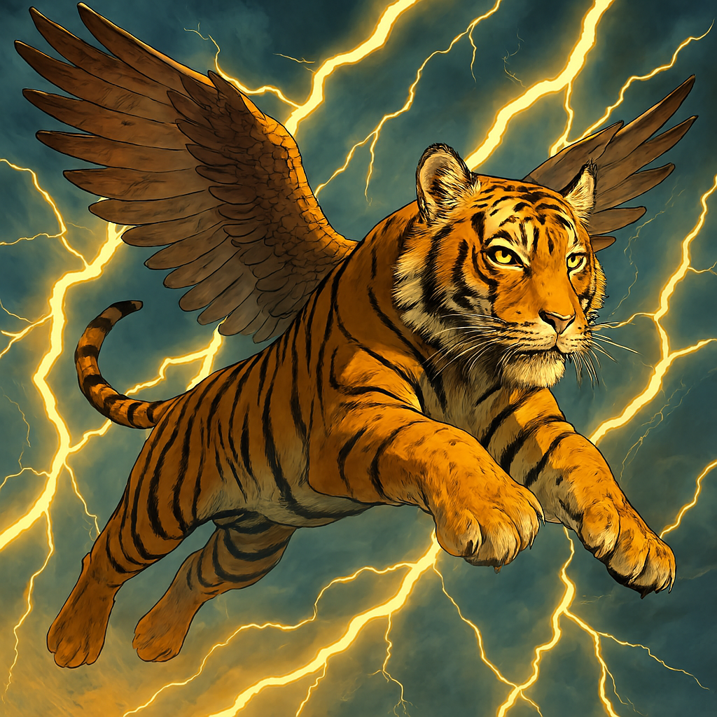 A flying tiger